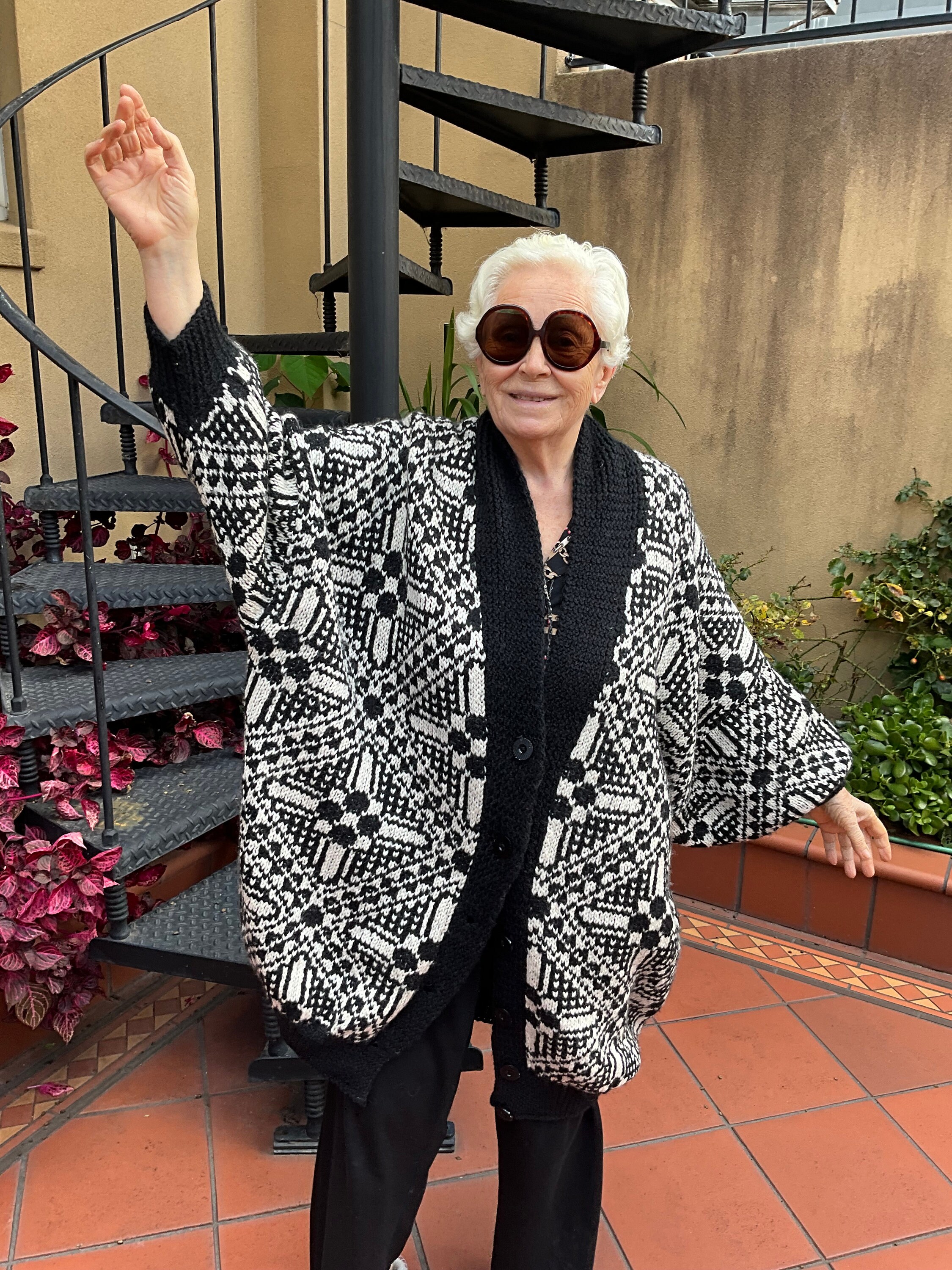 Zeagoo Women Long Sleeve Open Front Chunky Knit Cardigan