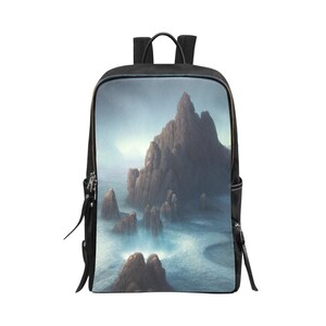 Mochila escolar unisex de 15 pulgadas para computadora portátil / Mochila de cuero personalizada vintage / Mochila de viaje / Bolsa de oficina escolar / Mochila para computadora portátil / El mejor regalo