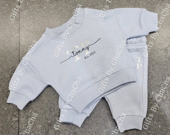 Personalised baby and toddler tracksuit