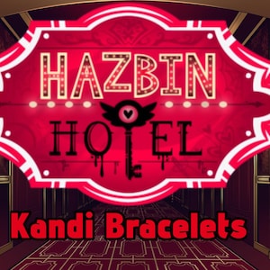 Hazbin Hotel Kandi Bracelets