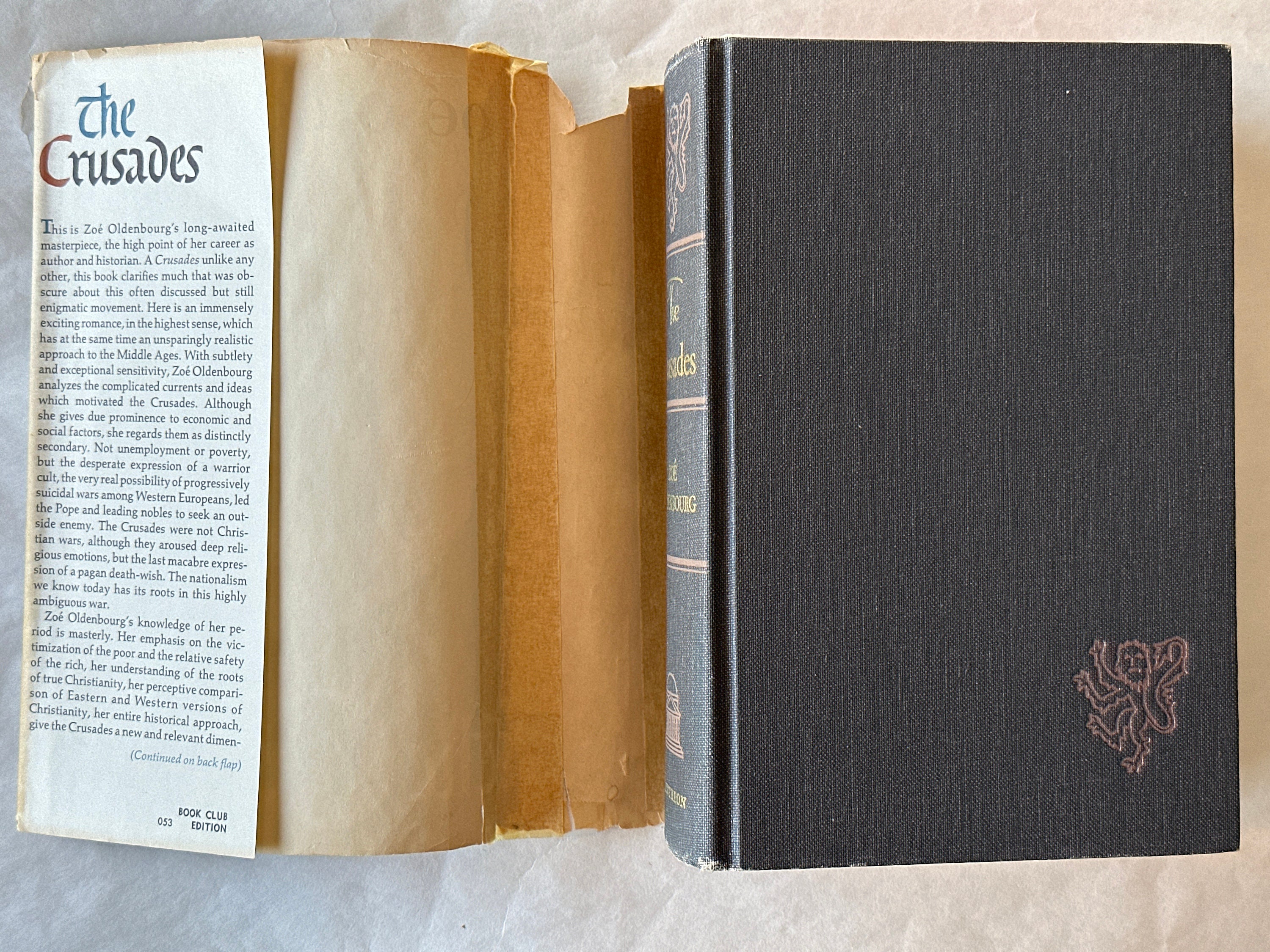 The Crusades by Zoé Oldenbourg Etsy