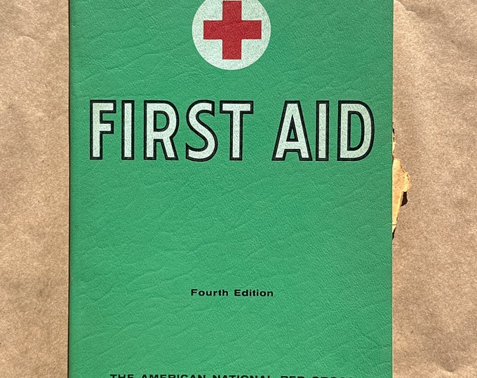 First Aid Textbook by the American Red Cross (1957)