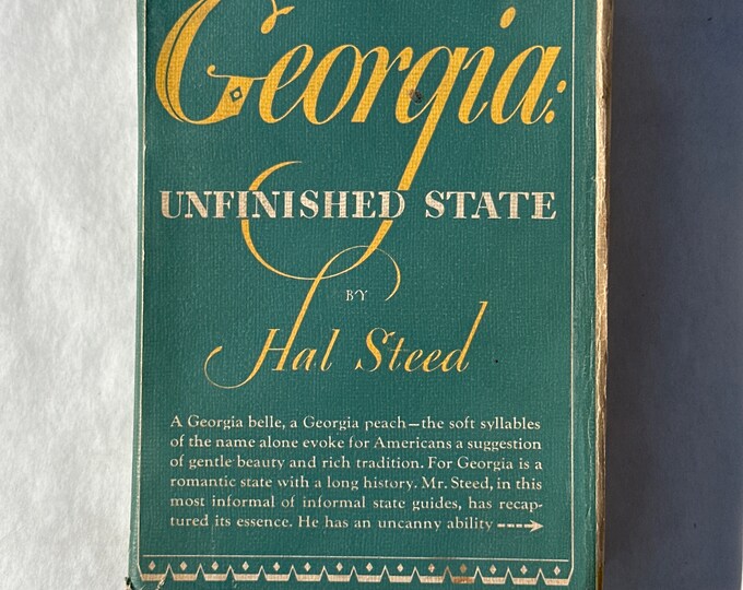Georgia: Unfinished State by Hal Steed (1942)