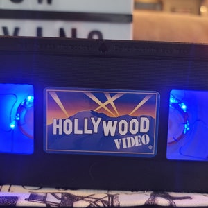 VHS Hollywood Video Light