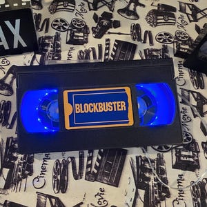 VHS Blockbuster Movie Light