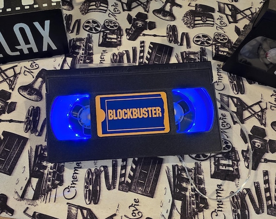 VHS Blockbuster Movie Light