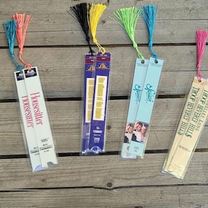 VHS Bookmarks- 80s and 90s Edition