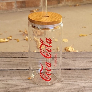 Coca Cola Can Shaped Glass