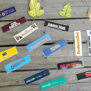 VHS Mini Bookmarks Part 2