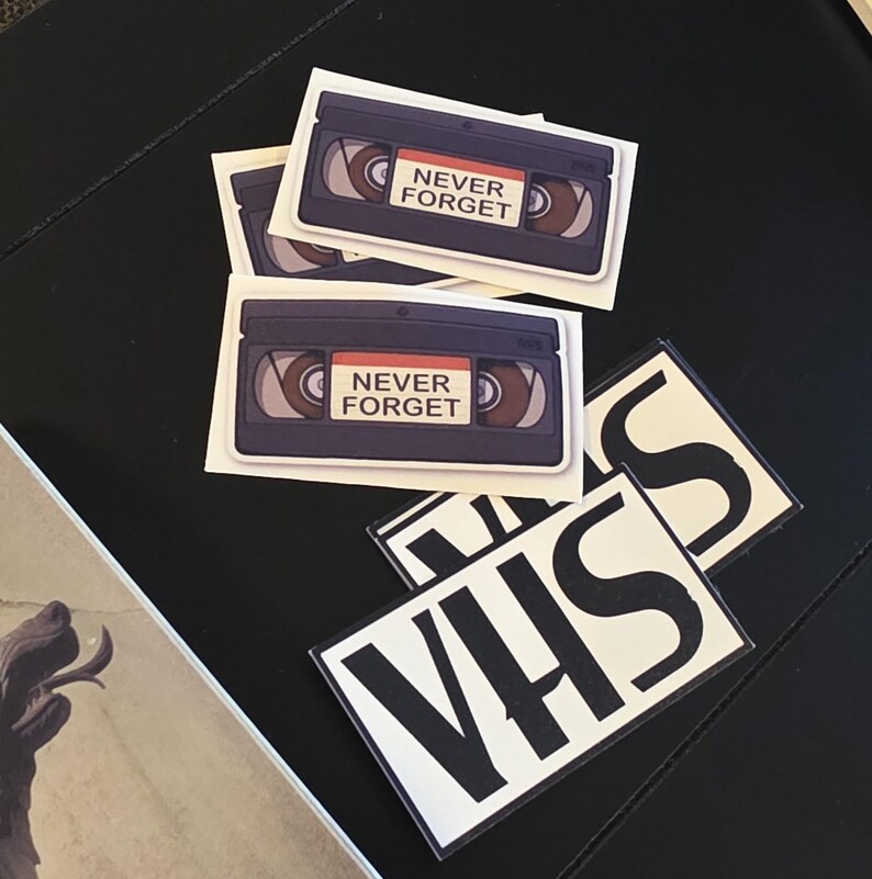 Vhs Tracking Sticker VHS Stickers - Etsy