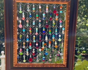 2 Pcs Chicken Wire Frames For Suncatchers, Unfinished Wooden Frames Crafts For Photo Display, And DIY Decor - View #7