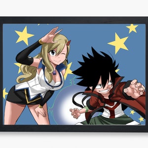 Fairy Tail poster: Group (24x36) Anime series