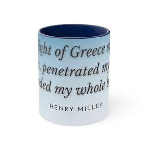 Greek quote Coffee Mug, 11oz