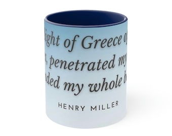Greek quote Coffee Mug, 11oz