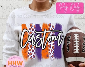 Benutzerdefinierte Schulmaskottchen Schulgeist Team-Shirts Benutzerdefinierte Schulgeist für Hemden Highschool Fußball Adrettes Maskottchen Benutzerdefiniertes Team-Maskottchen PNG