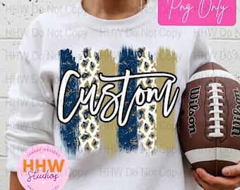 Custom School Mascot School Spirit Team Shirts Custom School Spirit For Shirts Highschool Football Preppy Mascot Custom Team Mascot PNG