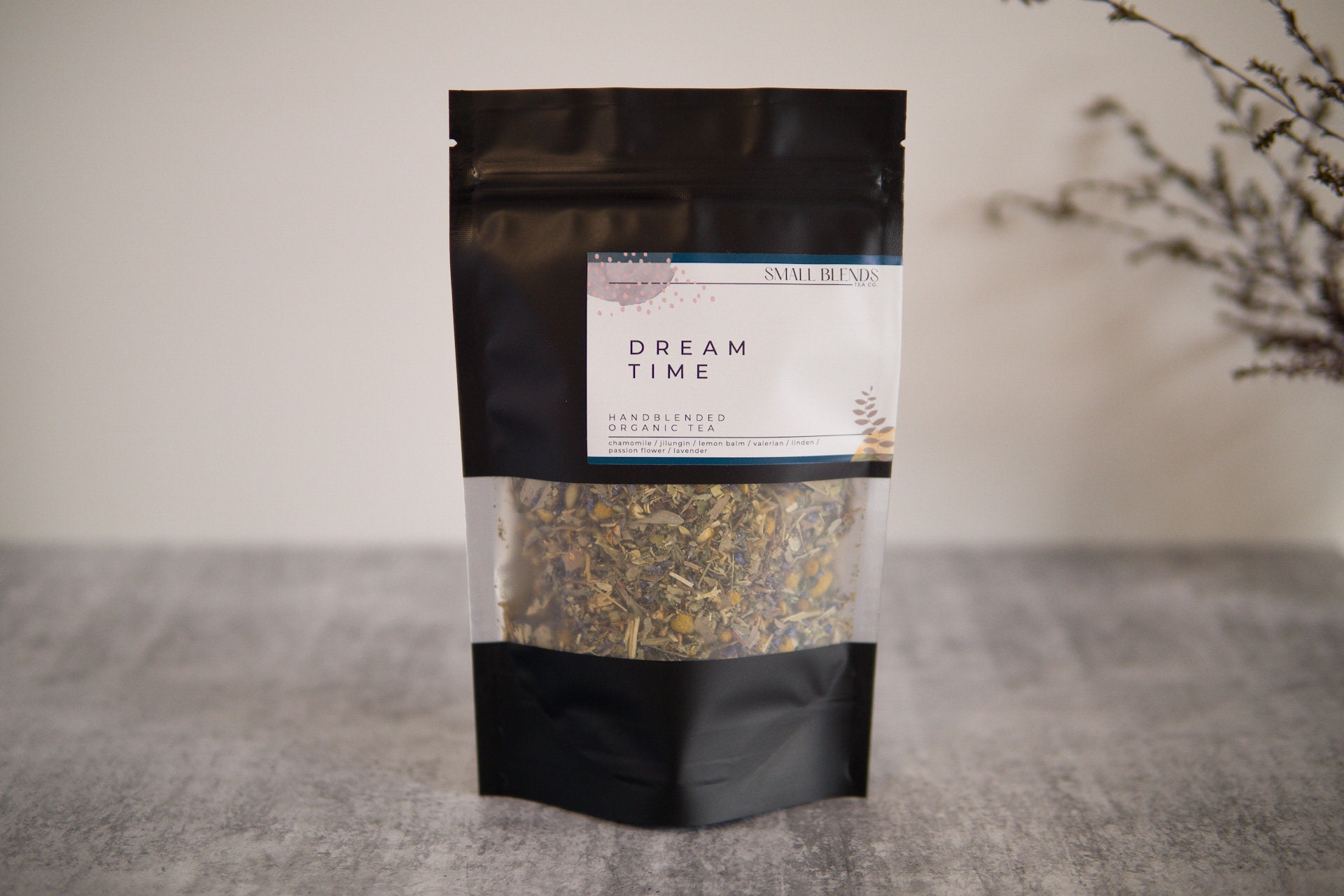 Dream Time Organic Herbal Tea Blend, Jilungin, Australian Native, Valerian, Sleep Tea, Relaxing Tea, Calming Tea, Anxiety Tea, Sleep Aid