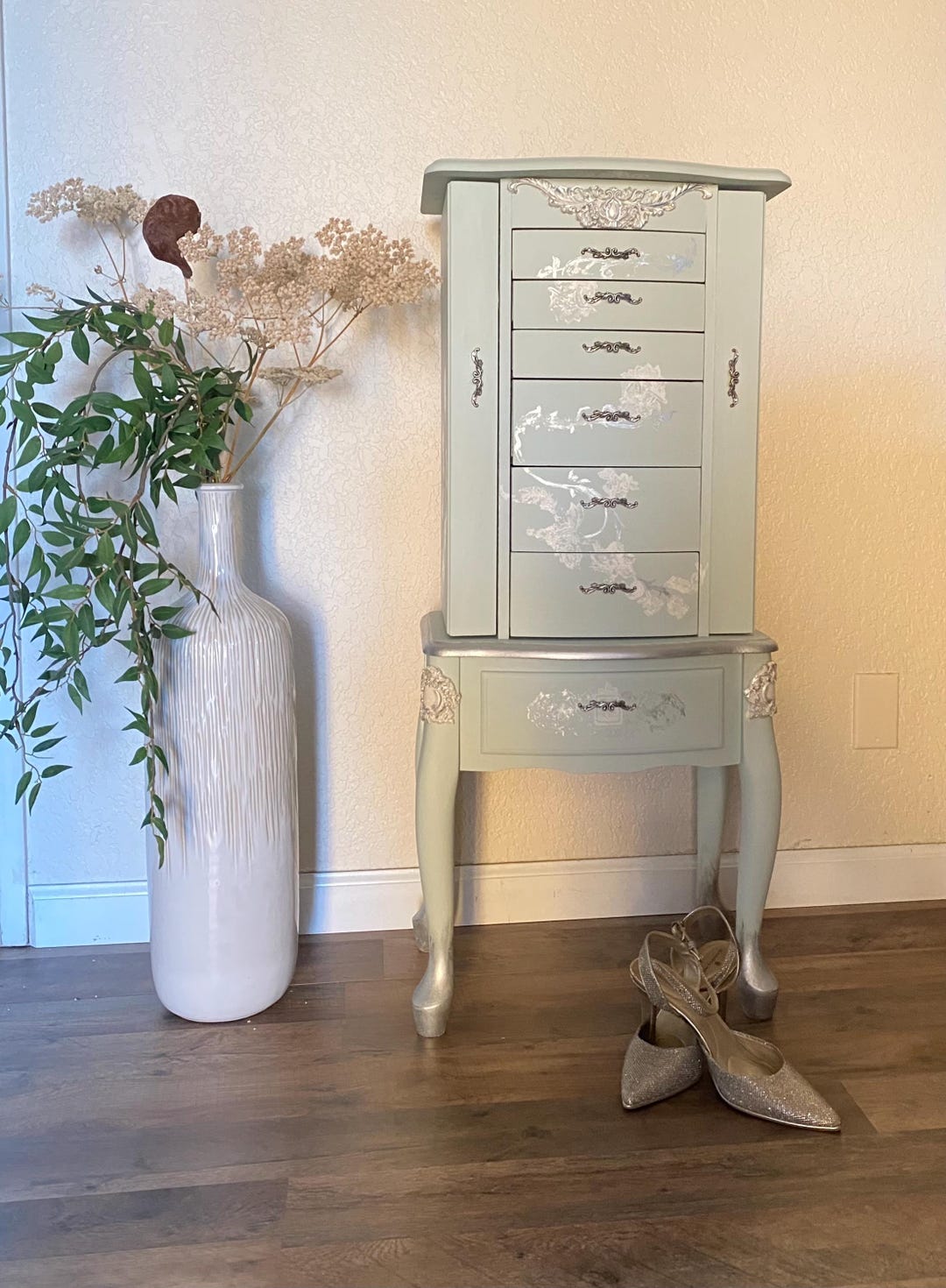 Sold Example Of My Work Only Victorian Beach Jewelry Armoire Photo Inspiration