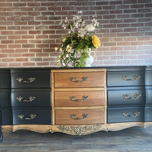 Two Toned Dresser - Etsy