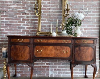 SOLD**This is only an example of my Work !! Antique Victorian Style Buffet Sideboard Credenza