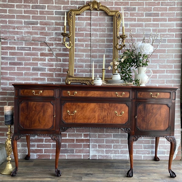 SOLD**This is only an example of my Work !! Antique Victorian Style Buffet Sideboard Credenza