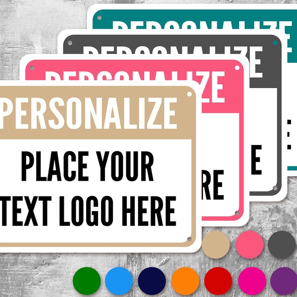 Outdoor Decorative Metal Signs Etsy