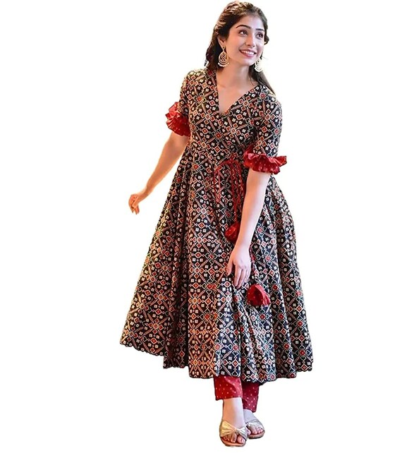 Women Plus Size Kurta Anarkali Kurtis Big Size Up to 7Xl Stitched Salwar  Kameez | eBay