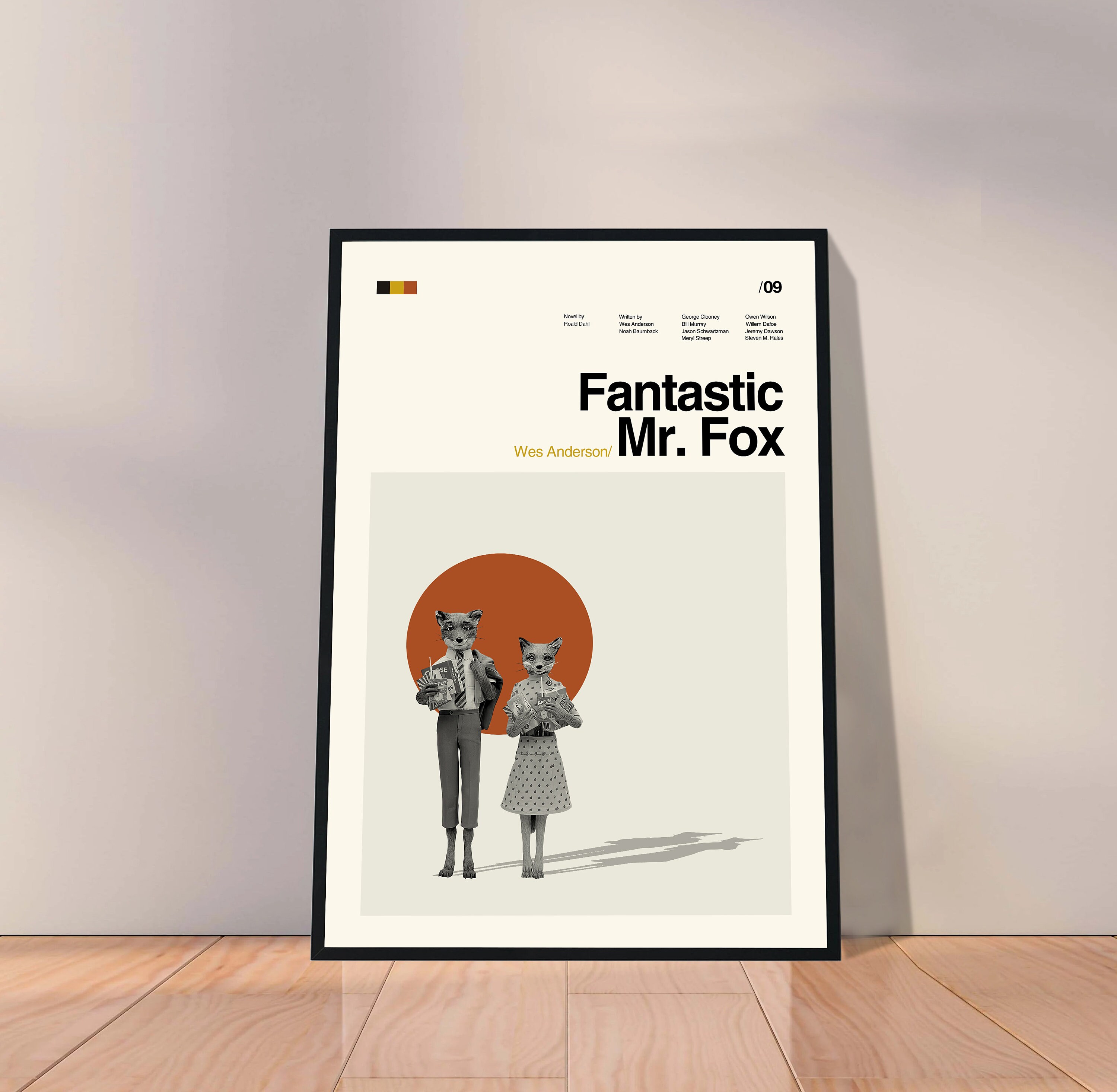 Fantastic Mr Fox Minimalist Poster