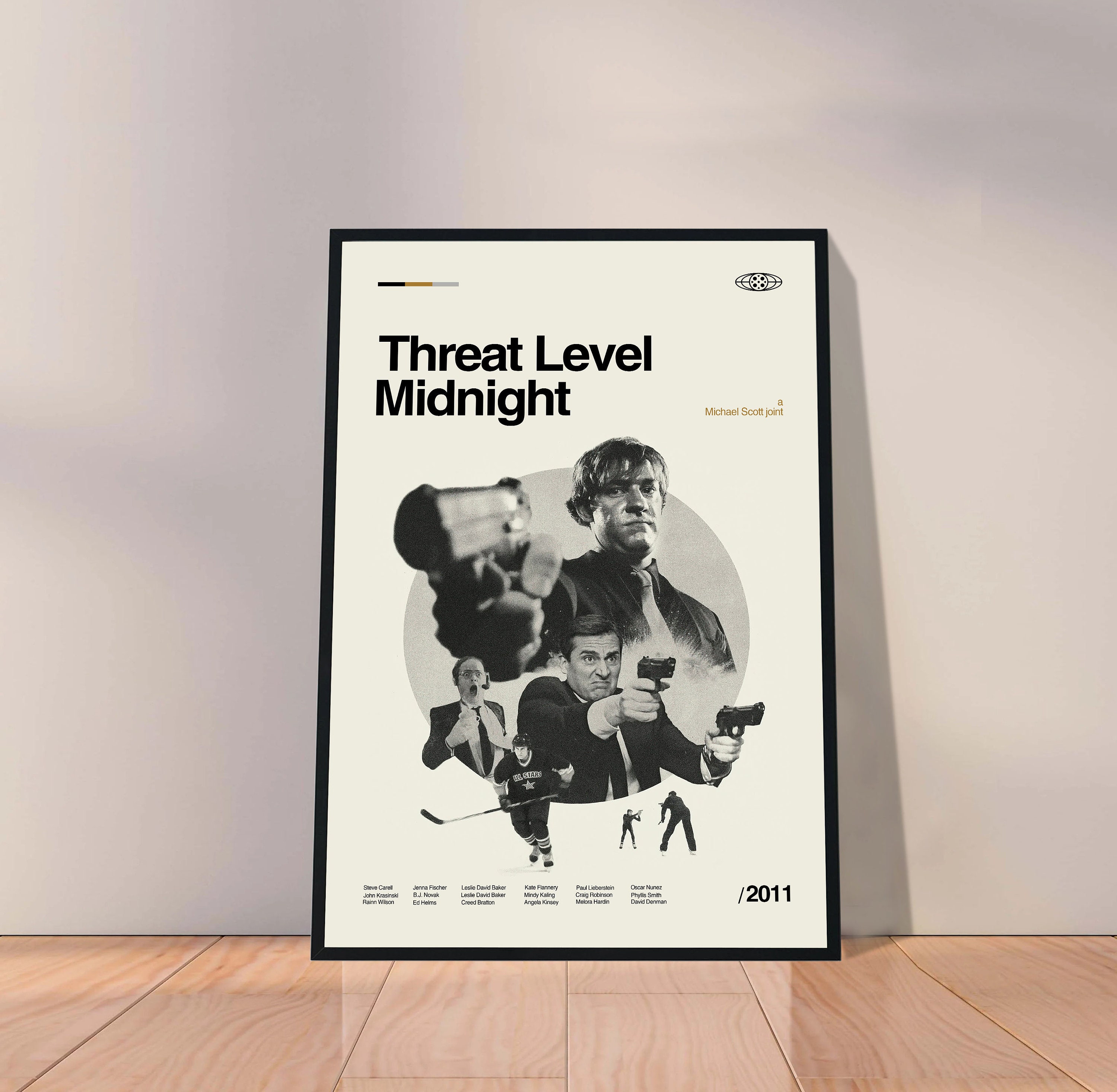 Threat Level Midnight Movie poster wall art - Emilyshirt American
