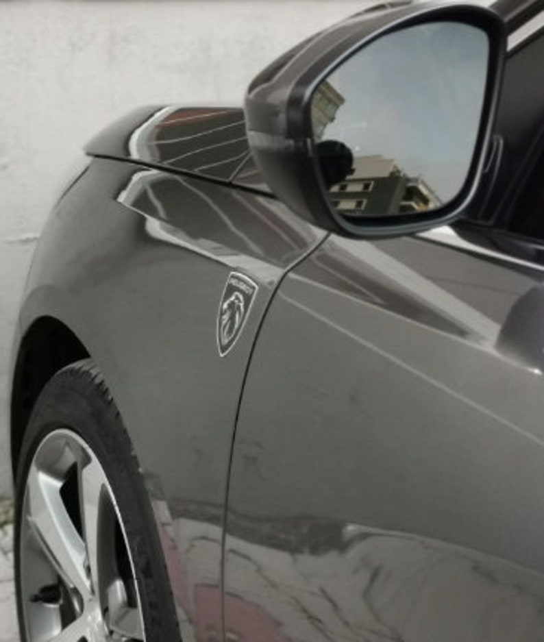 3D Pop-Up Kawasaki Logo Emblem Sticker - Silver Decal For ZX6R, ZX10R, Ninja 650, 400 & More