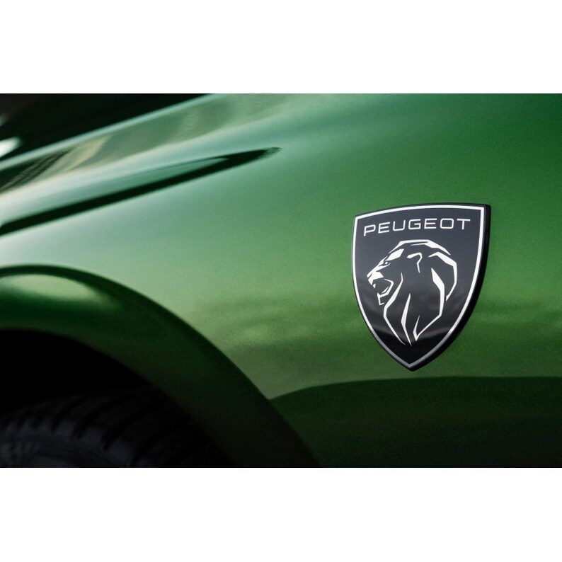 3D New Peugeot Logo Badge Emblem Sticker Decal Amblem Fits Etsy