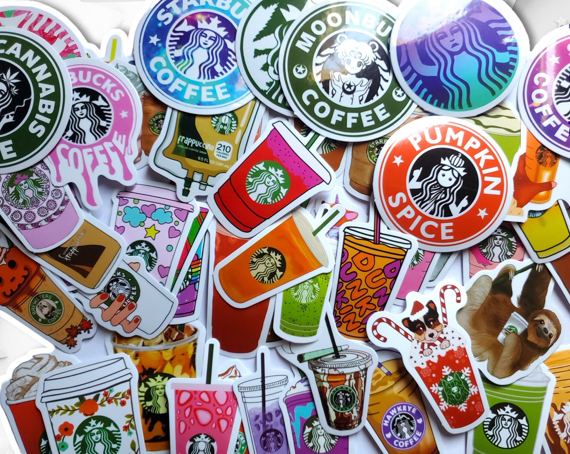 Starbucks Coffee Stickers Variety Random Selection - Etsy