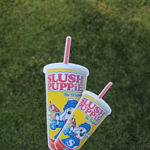 Slush Puppie The Original Drink Sticker | Matte / Glossy Sticker | Nostalgia Slush Puppie Drink Sticker