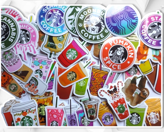 Starbucks Coffee Stickers Variety Random Selection - Etsy