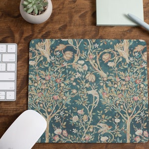 May Morris Melsetter Mauspad. Morris und Co. Mousepad. Blumig. Blumen. Hohe Qualität.
