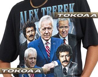 Limited Alex Trebek Vintage Shirt, Gift For Woman and Man Unisex T-Shirt