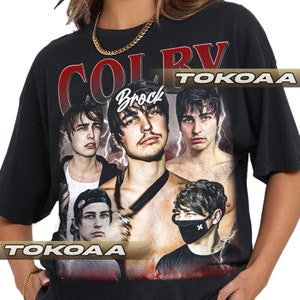 Limited Colby Brock Vintage Shirt, Gift For Woman and Man Unisex T-Shirt