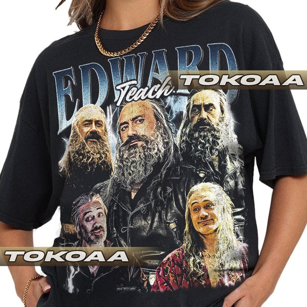 Limited Edward Teach Vintage Shirt, Gift For Woman and Man Unisex T-Shirt