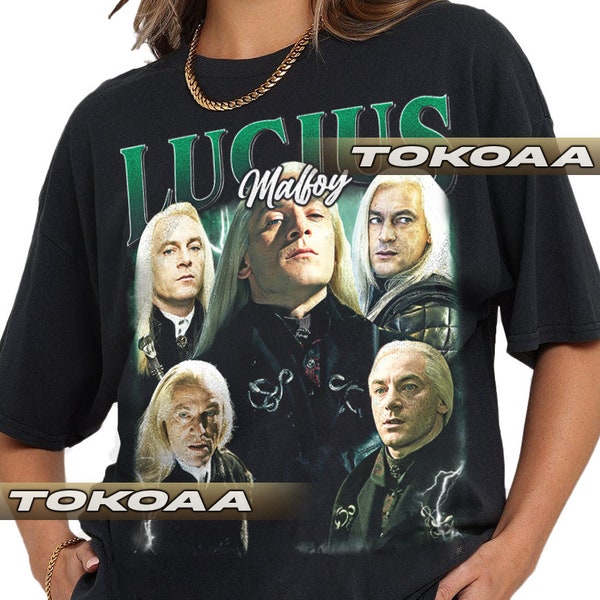 Limited Lucius Malfoy Vintage Shirt, Gift For Woman and Man Unisex T-Shirt