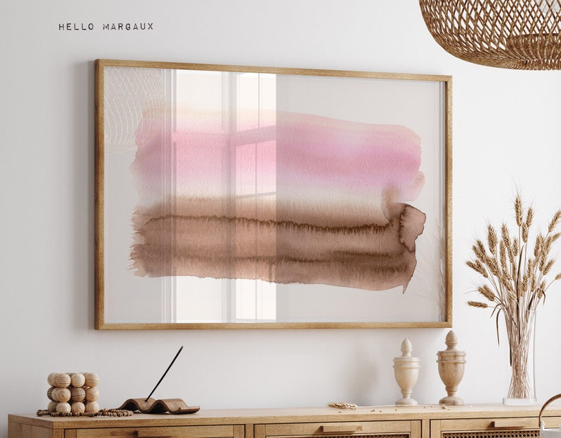Watercolor Abstract Wall Art Handmade Printable Wall Art Etsy