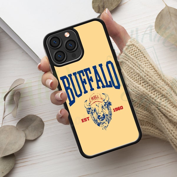Buffalo Football Phone Case, NFL case, Sports, Fan gear, Football Case iPhone XR, XS, 11, 12, 13, 14 phone case, Personalized Case