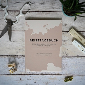Travel diary - Our travel journal is your inspiring diary on a world trip, a European trip or a city trip - Perfect travel gift