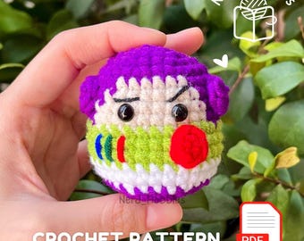 LOW SEW Capsule Buzz Astronaut Amigurumi Crochet Pattern
