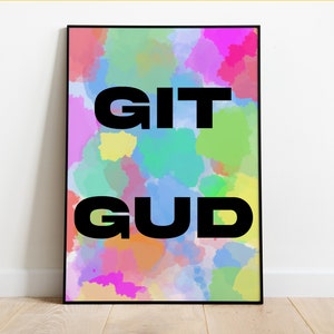 hornet git gud | Art Print