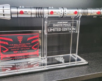 Lightsaber Stands - Darth Maul "May the 4th." Limited Edition