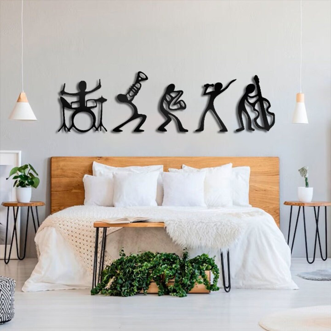 Lets Make Music Wall Decor Music Players Wall Hanging - Etsy