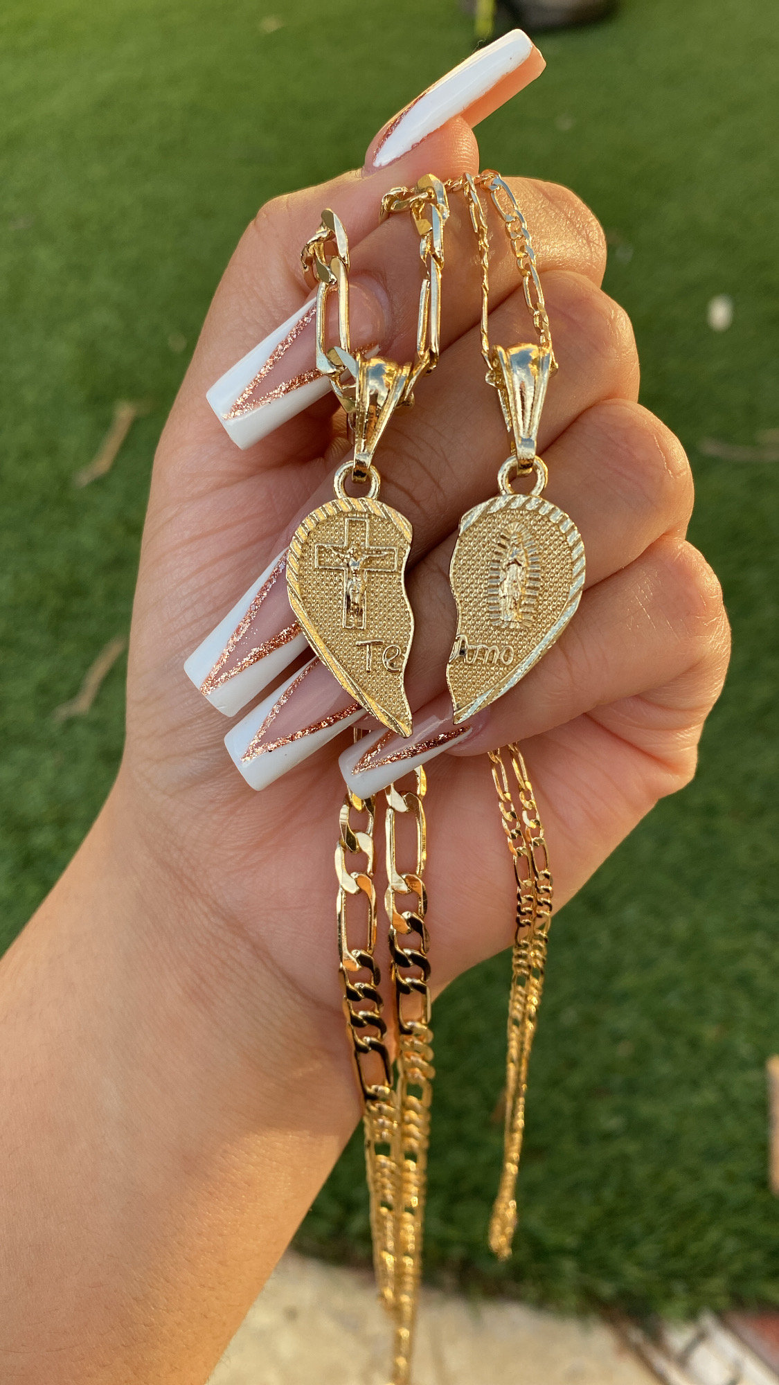 Te amo sale necklace set