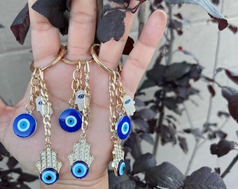 evil eye keychain