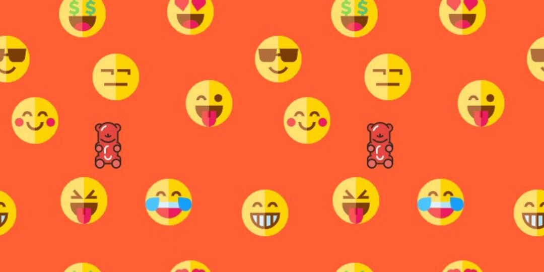 Emojis Digital Papers Emoji Emoticons Digital Paper Pack Image Etsy