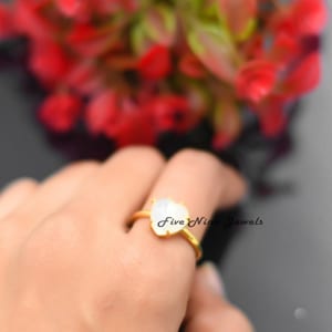14K Gold Heart Ring, Gold Gemstone Ring, Gold Heart Ring, 14K Gemstone Heart Ring, Turquoise Heart Ring, Heart Shape Ring, Solid Heart Ring